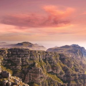 Vista de Table Mountain - Montanha dos Doze Apóstolos. Cidade do Cabo, Cabo Oeste